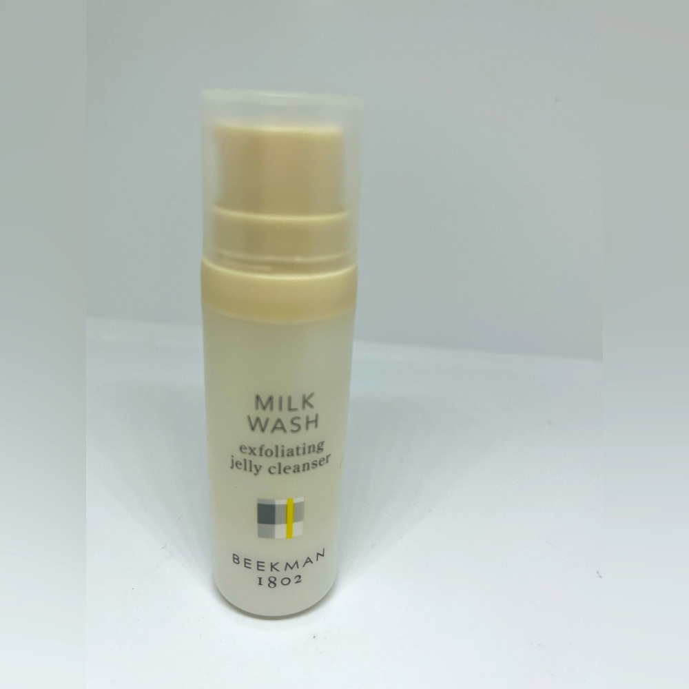 BEEKMAN 1802 Milk Wash Exfoliating Jelly Cleanser .5oz Travel Size NEW